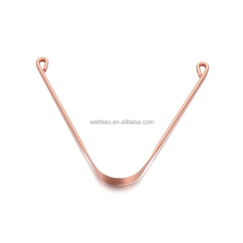 Tongue Scraper Factory - Wholesale 100% Pure Copper U-Shaped