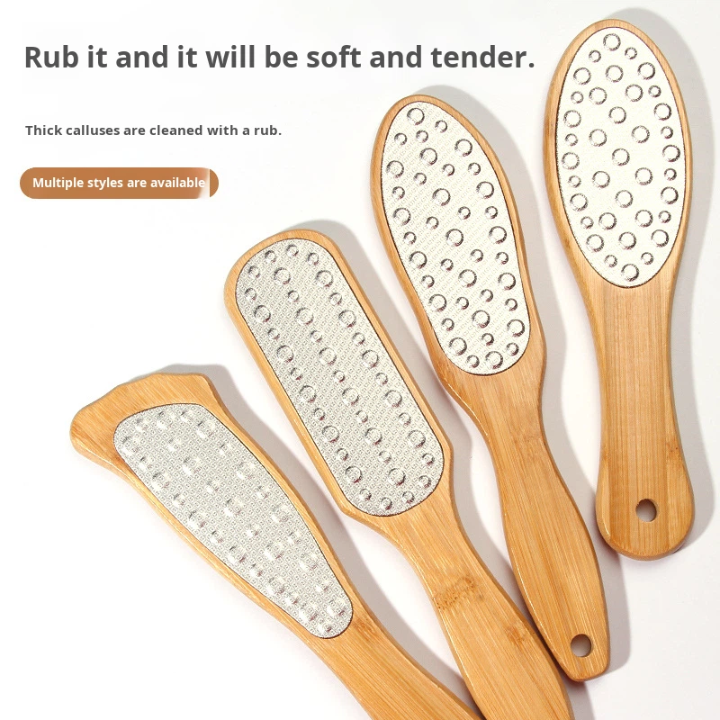 Foot Grinder Factory - Natural Bamboo Stainless Steel File
