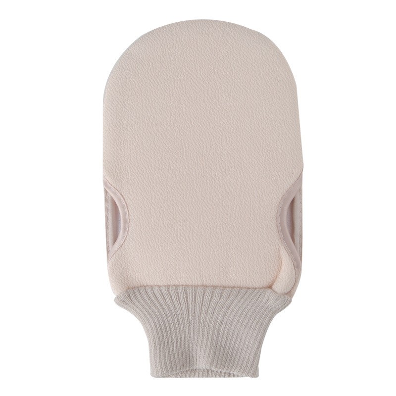 Bath Gloves Manufacturer - Double-Sided Sisal Ash Plastic Scrub