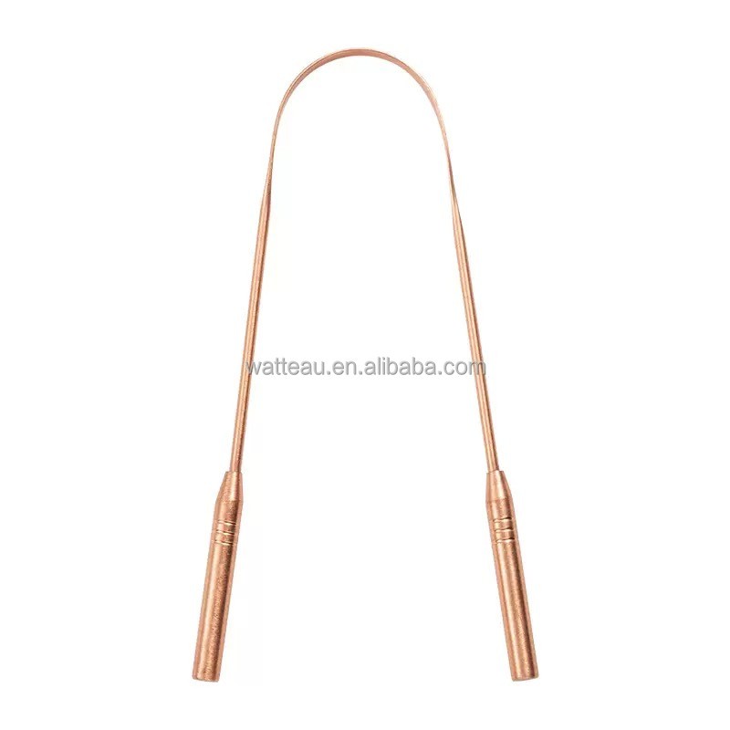 Tongue Scraper Factory - Wholesale 100% Pure Copper U-Shaped