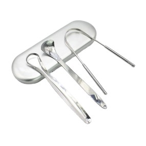 Tongue Scraper Manufacturer - Eco-friendly 3-Pcs Stainless Steel