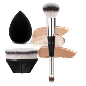 Makeup Brush Set Factory - Professional Synthetic Hair Resin Handle