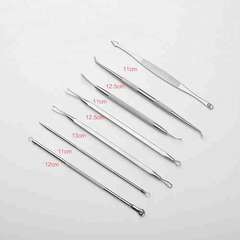 Acne Remover Kit Manufacturer - Surgical Stainless Steel 7pcs