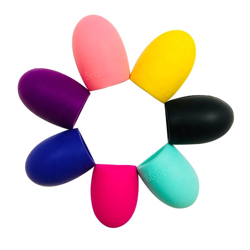 Makeup Brush Cleaner Factory - Silicone Egg Tool Premium