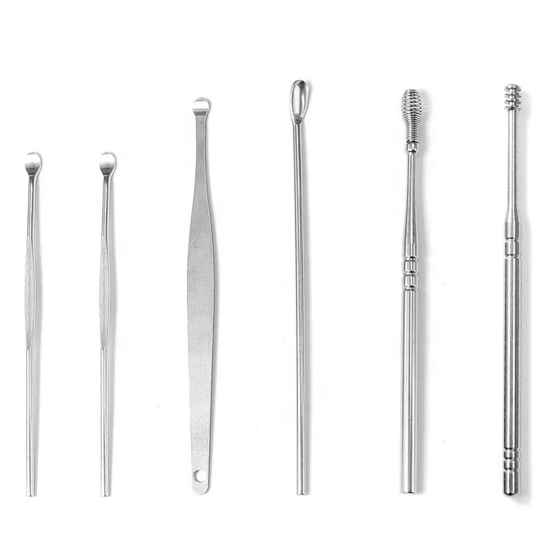 Earwax Cleaning Kit Factory - Innovative 6pcs Spring Steel