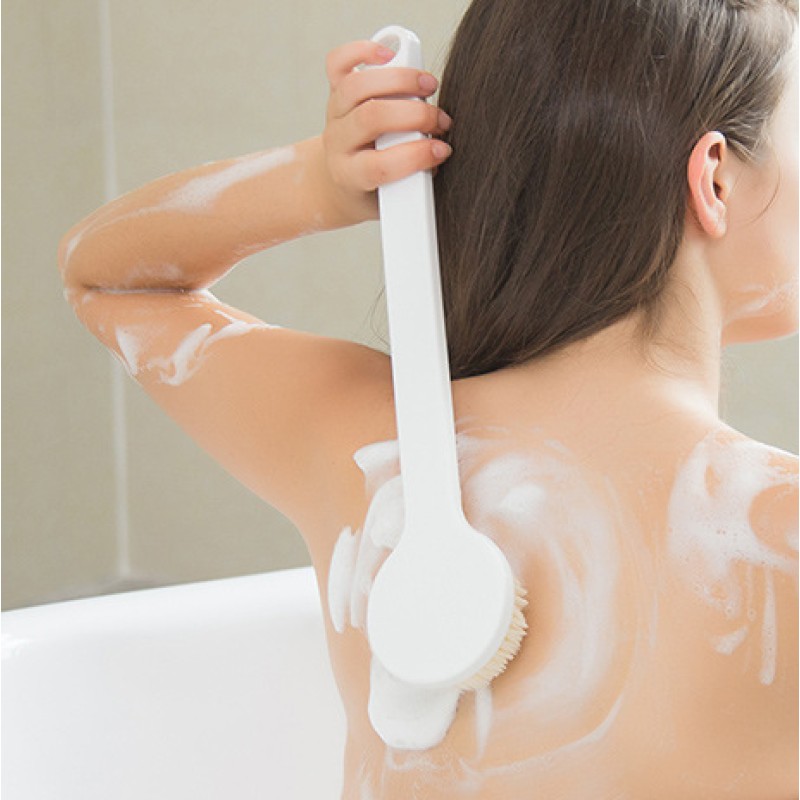Back Cleaning Brush Factory - Long-Handle Sisal Hair Exfoliating
