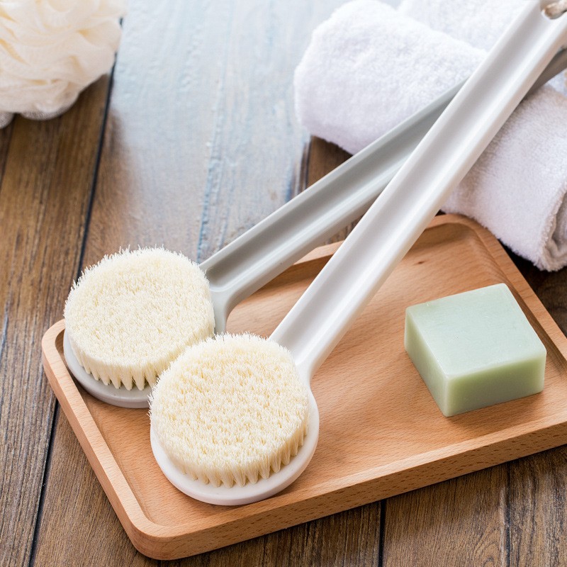 Bath Brush Set Factory - Adult Loofah Long Handle Body Scrub