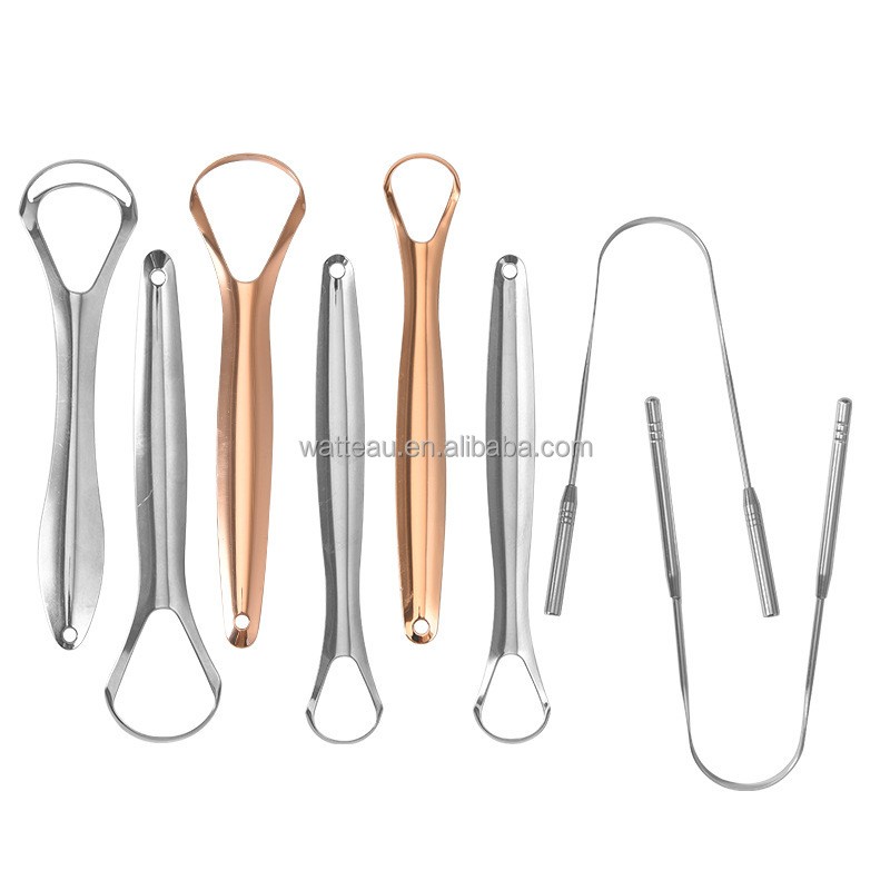 Tongue Scraper Manufacturer - Eco-friendly 3-Pcs Stainless Steel