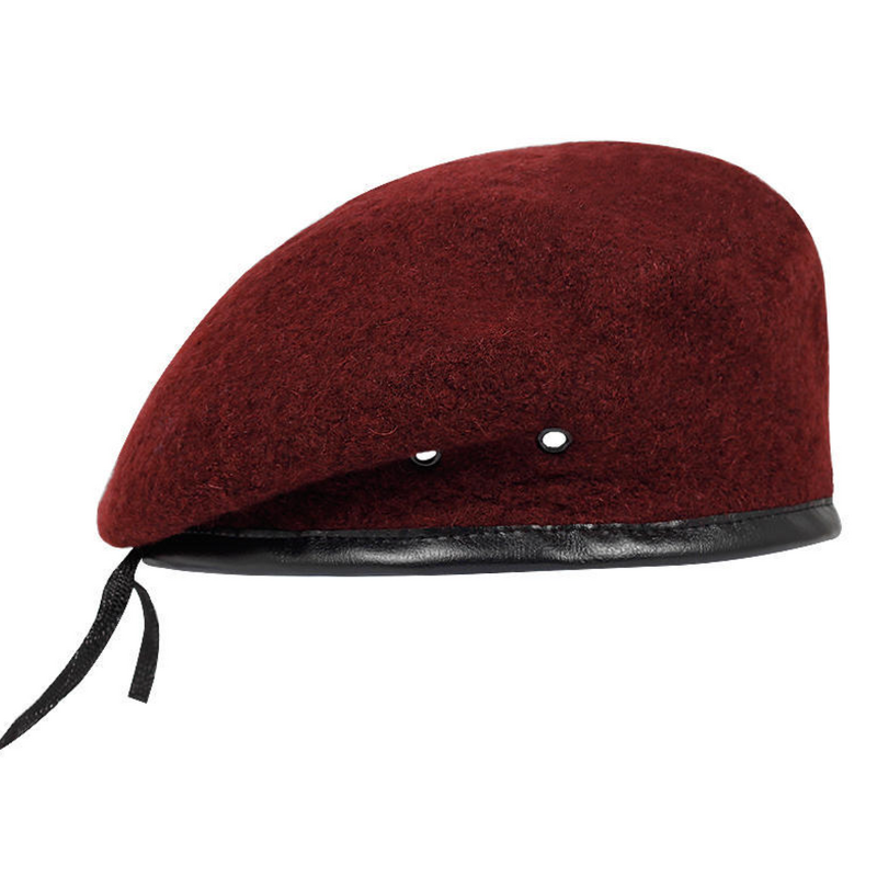 Tactical Beret Cap Manufacturer - WANZHUO High Quality Wool Autumn Warm Solid Color for Special Forces