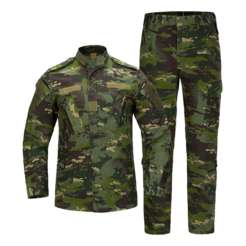 Tactical Gear Uniform Manufacturer - WANZHUO Factory ACU Custom Green Combat CP Multicolor Multicam Breathable