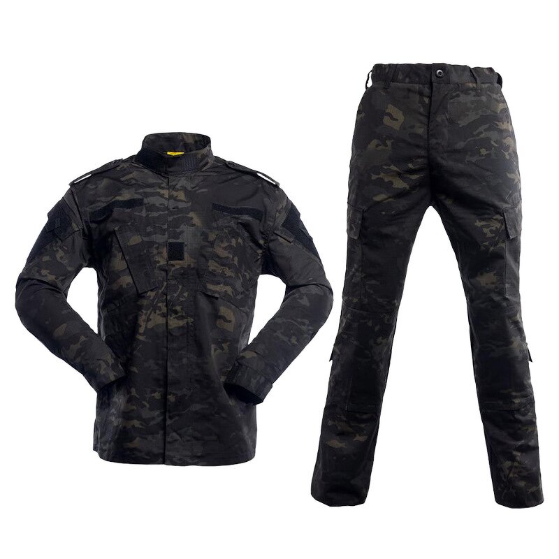 Camouflage Tactical Uniform Supplier - WANZHUO ACU High Quality Safety Clothing for Hunting Hiking Fishing Colored