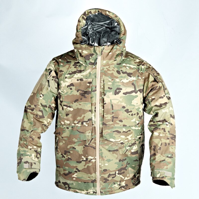 M65 Tactical Jacket Supplier - WANZHUO Winter Warm Polyester Cotton Coat Heat Reflection Jungle Waterproof
