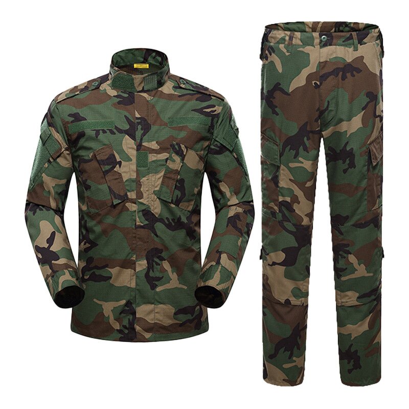 Combat Tactical Uniform Factory - WANZHUO Custom F116 Multicam PC Digital Jungle Camouflage Polyester Wholesale