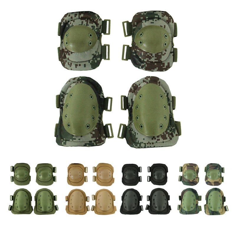 Sports Elbow Knee Pads Factory - WANZHUO Factory Direct Outdoor Motorcycle Protection Football Tactical Training