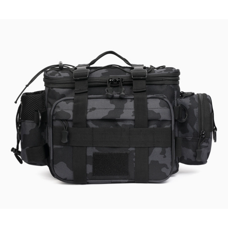 Waist Pack Supplier - WANZHUO Multi-Functional Single Shoulder Crossbody Portable Polyester Luya Rod