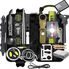 Emergency Survival Kit Supplier - WWANZHUO DIY Customized Outdoor Set Travel Rescue Toolkit Camping First Aid 20L