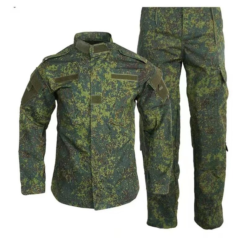 ACU Camouflage Uniform Supplier - WANZHUO Hot Sale Custom Green Multicolor Hiking Clothing Multicam Jungle