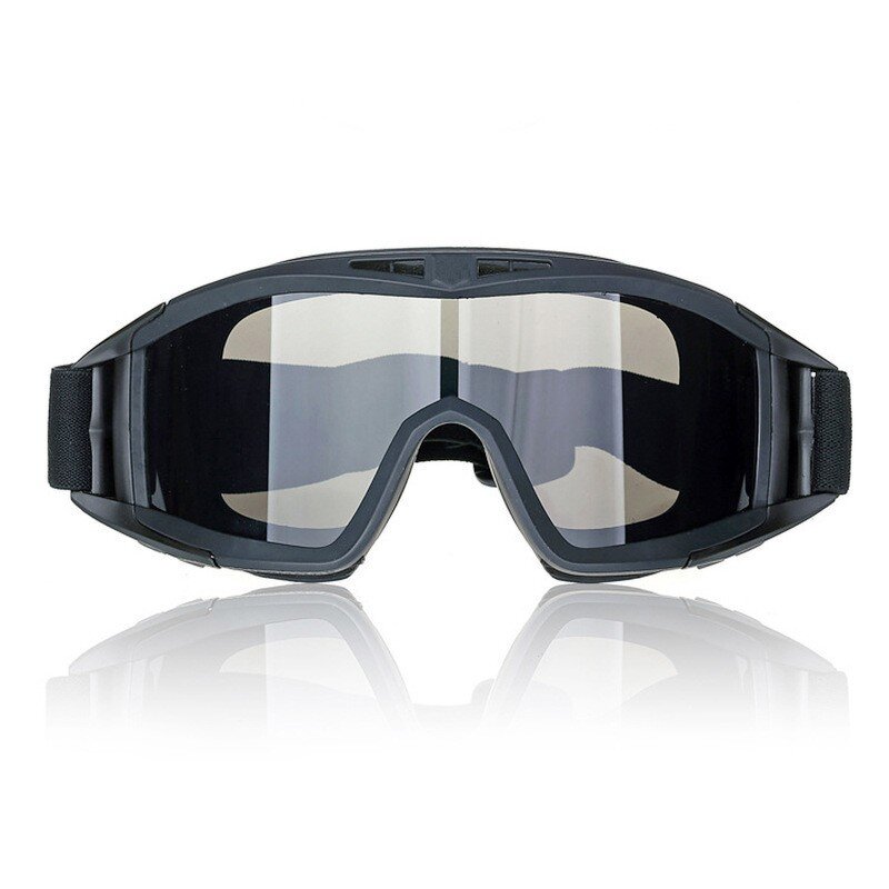 Tactical Goggles Factory - WANZHUO Anti Scratch Clear Anti UV Anti Fog Adjustable Windproof Vision