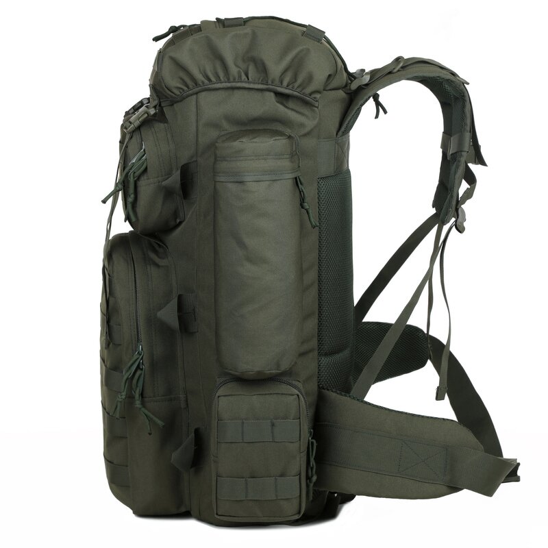 Camouflage Backpack Supplier - WANZHUO 100L Large Capacity Oxford Bag for Hiking Frame Backpacking Packs