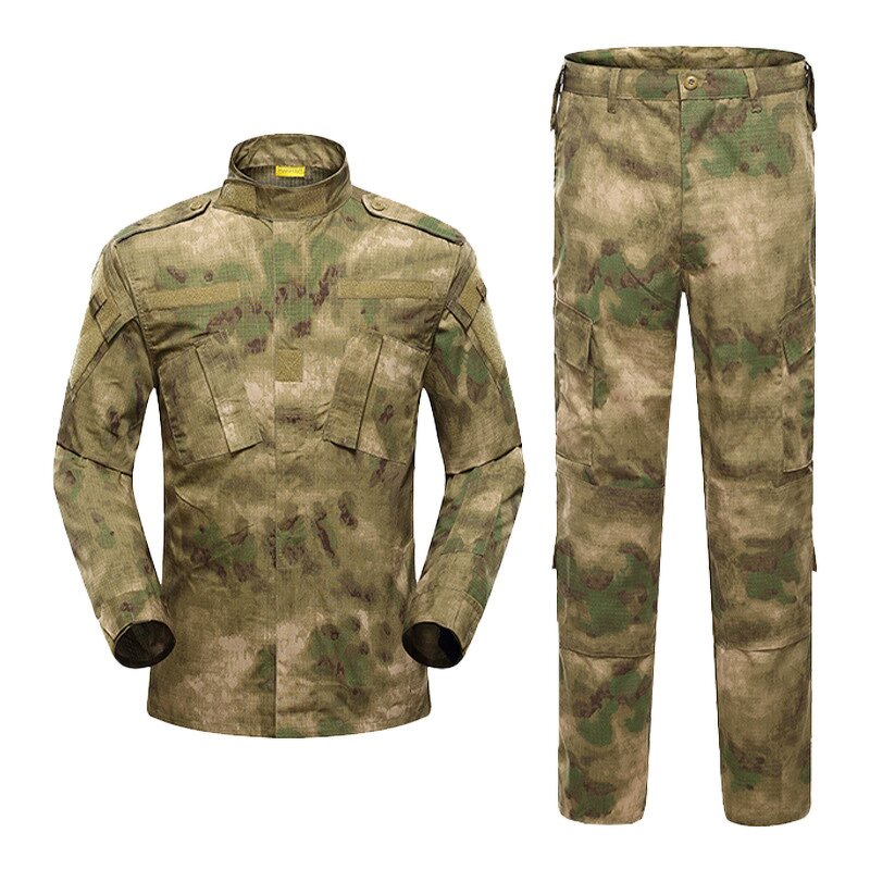 Tactical Gear Uniform Manufacturer - WANZHUO Factory ACU Custom Green Combat CP Multicolor Multicam Breathable