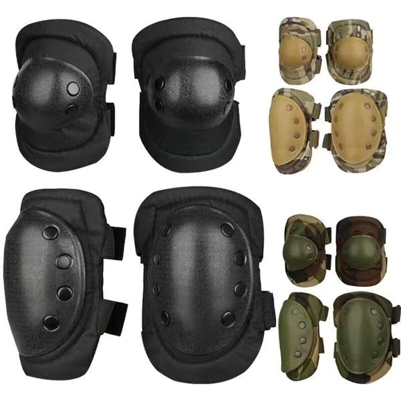 Sports Elbow Knee Pads Factory - WANZHUO Factory Direct Outdoor Motorcycle Protection Football Tactical Training