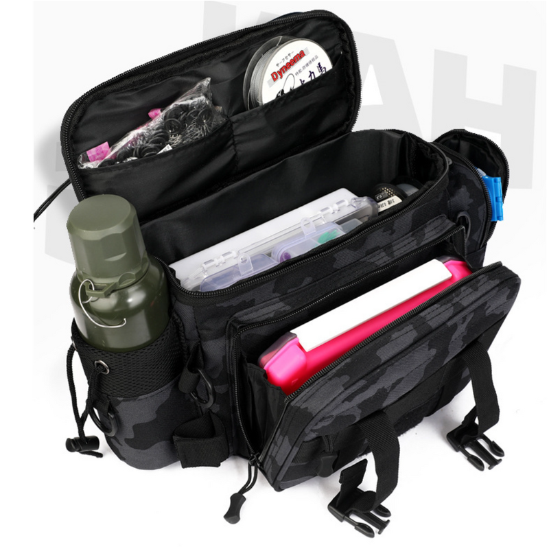 Waist Pack Supplier - WANZHUO Multi-Functional Single Shoulder Crossbody Portable Polyester Luya Rod