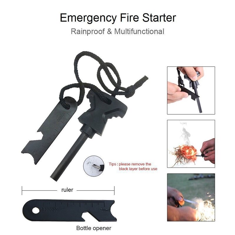 DIY Survival Toolkit Manufacturer - WANZHUO Customized Outdoor Emergency Exploration Multi-functional Wilderness