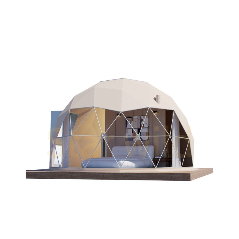 Geodesic Dome Tent Supplier - WANZHUO 6m 8m 10m Outdoor PVC Waterproof Garden Igloo