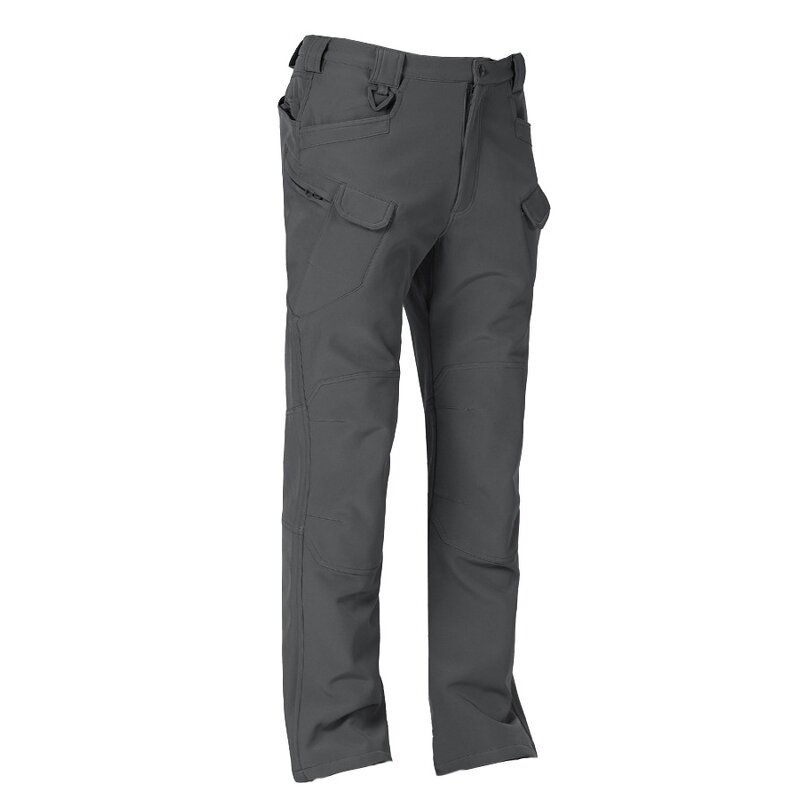 Men's Tactical Pants Supplier - WANZHUO Soft Shell Outdoor Long Skating Skiing Windproof Winter Work Multi-Pockets