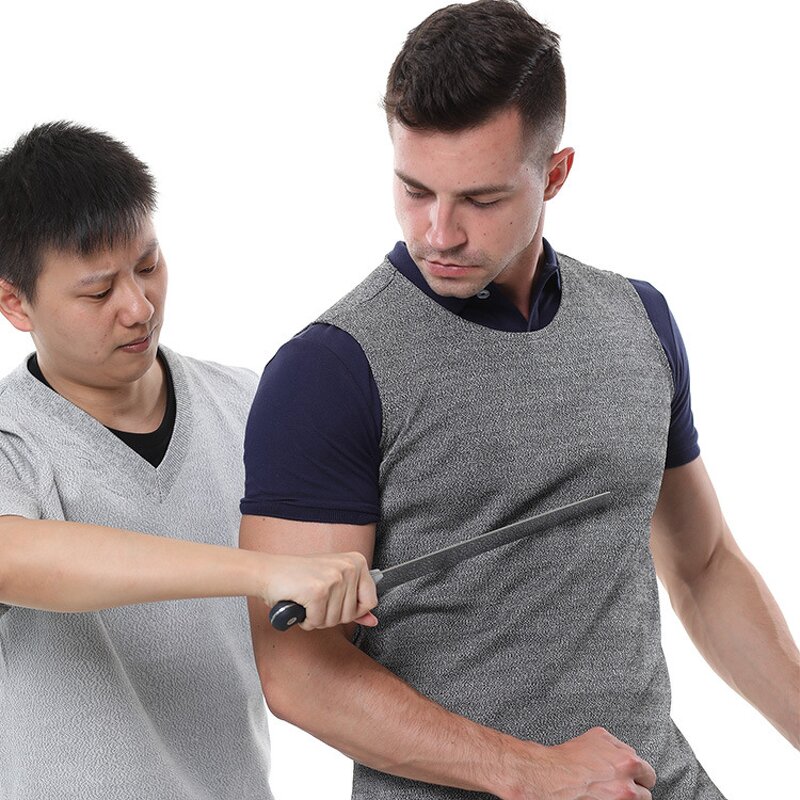 Security Tactical Vest Factory - WANZHUO High Strength Anti-Stabbing Anti-Slashing Cut Resistant Class 5 HPPE
