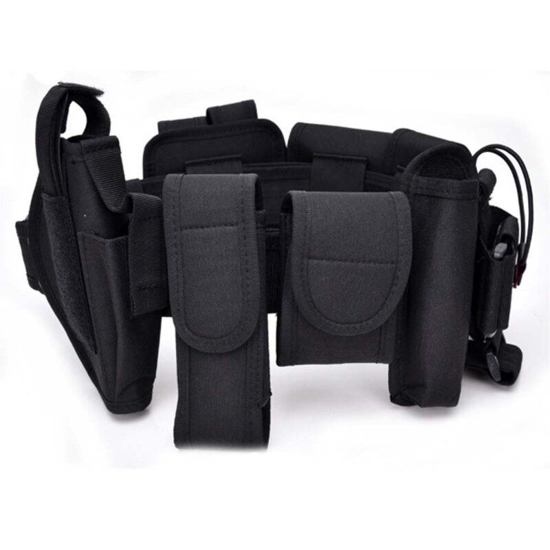 Tactical Utility Belt Supplier - Multifunctional Nylon Belt with Pocket Bag