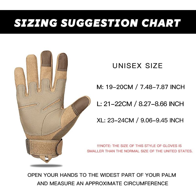 Army Tactical Gloves Supplier - Winter Green Touchscreen Full Finger Protective