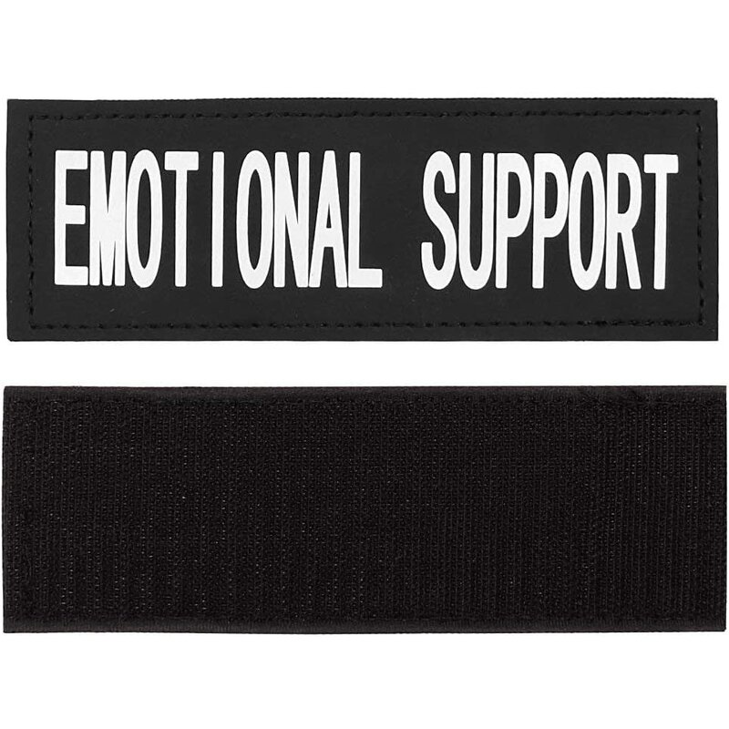 Service Dog Vest Patch Supplier - Reflective Removable Emotional Support