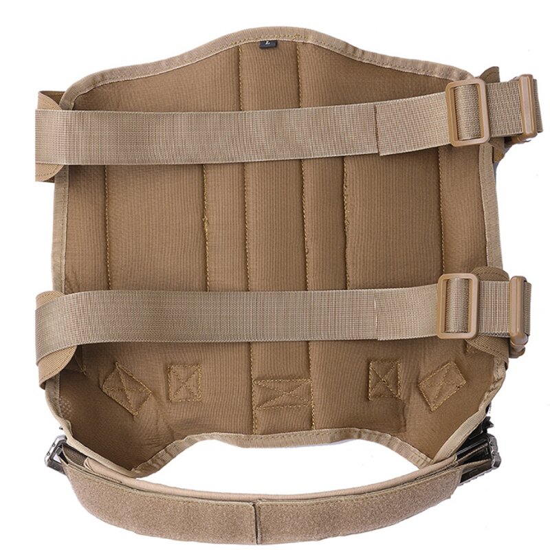 Tactical Dog Harness Factory - 1000D Nylon Molle Hunting Quick Release Vest Set