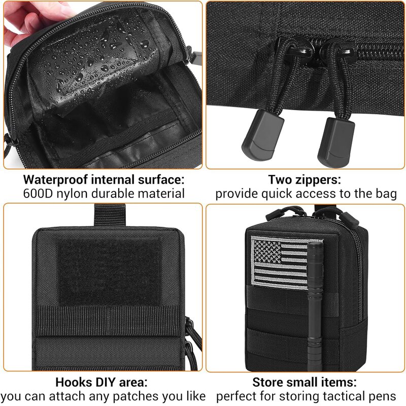 Tactical Tool Pouch Supplier - Molle Accessory EDC Small Bag Pouches
