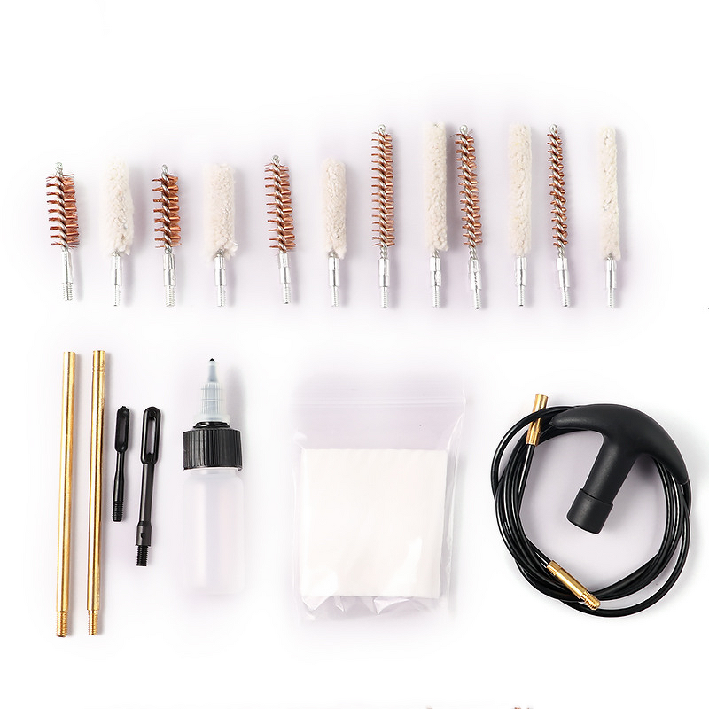 Gun Cleaning Kit Supplier - Universal Multi-Caliber Bore Brushes Brass Jags