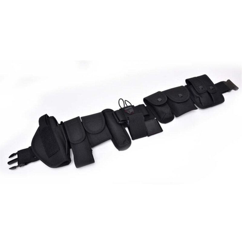 Tactical Belt Factory - Heavy Duty Nylon Molle Pouch Waist Duty Belt