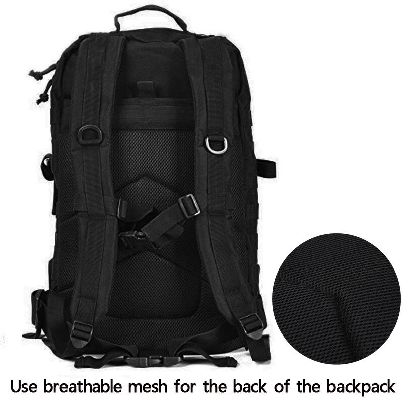 Tactical Backpack Factory - 900D Nylon Waterproof Durable Molle Rucksack
