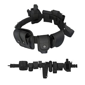 Tactical Belt Factory - Heavy Duty Nylon Molle Pouch Waist Duty Belt