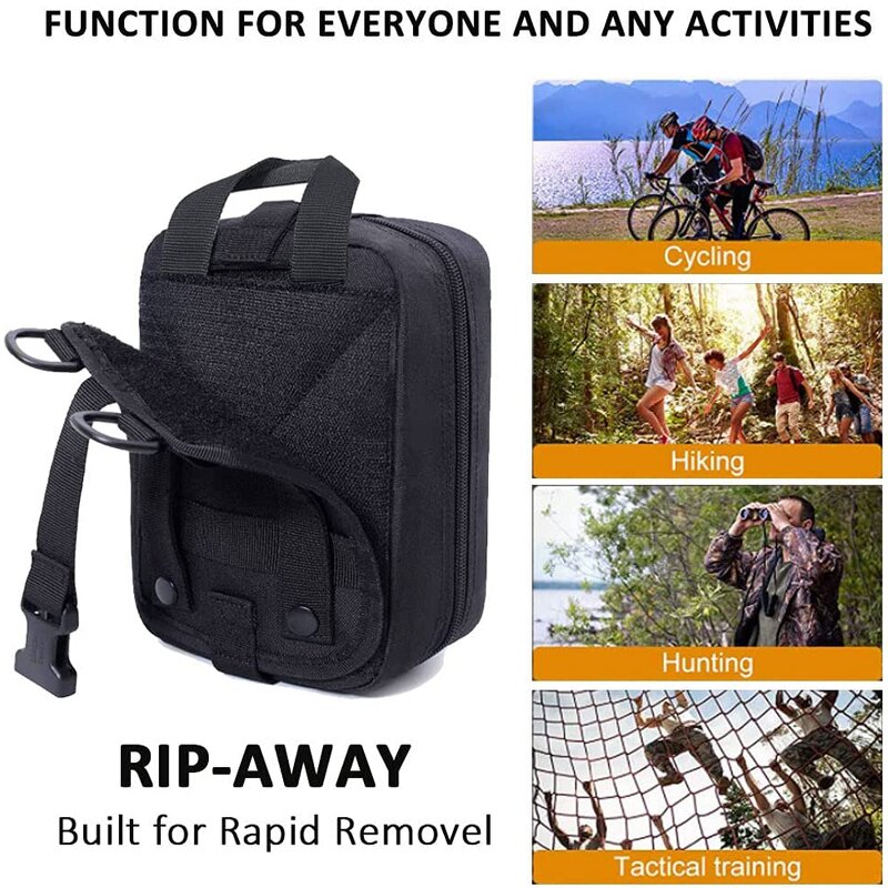 Tactical Waist Bag Manufacturer - 900D Nylon EMT IFAK Molle First Aid Bag