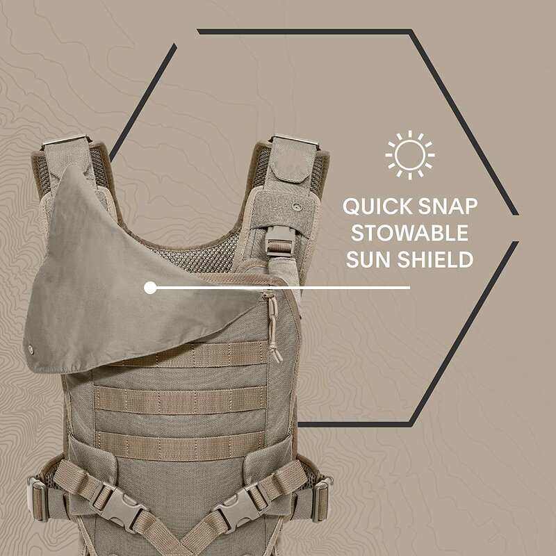 Baby Carrier Factory - Outdoor Tan Tactical Sling Wrap Front Back Carrier