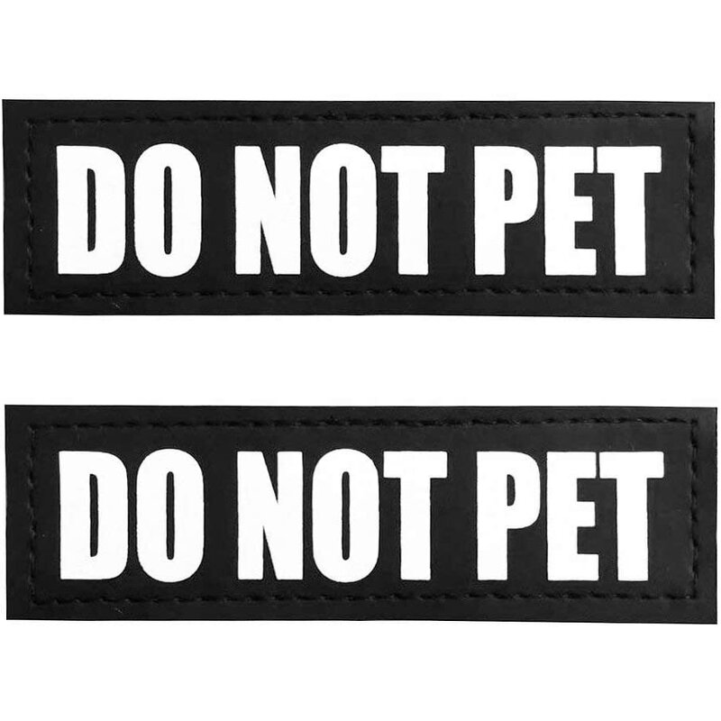 Service Dog Vest Patch Supplier - Reflective Removable Emotional Support