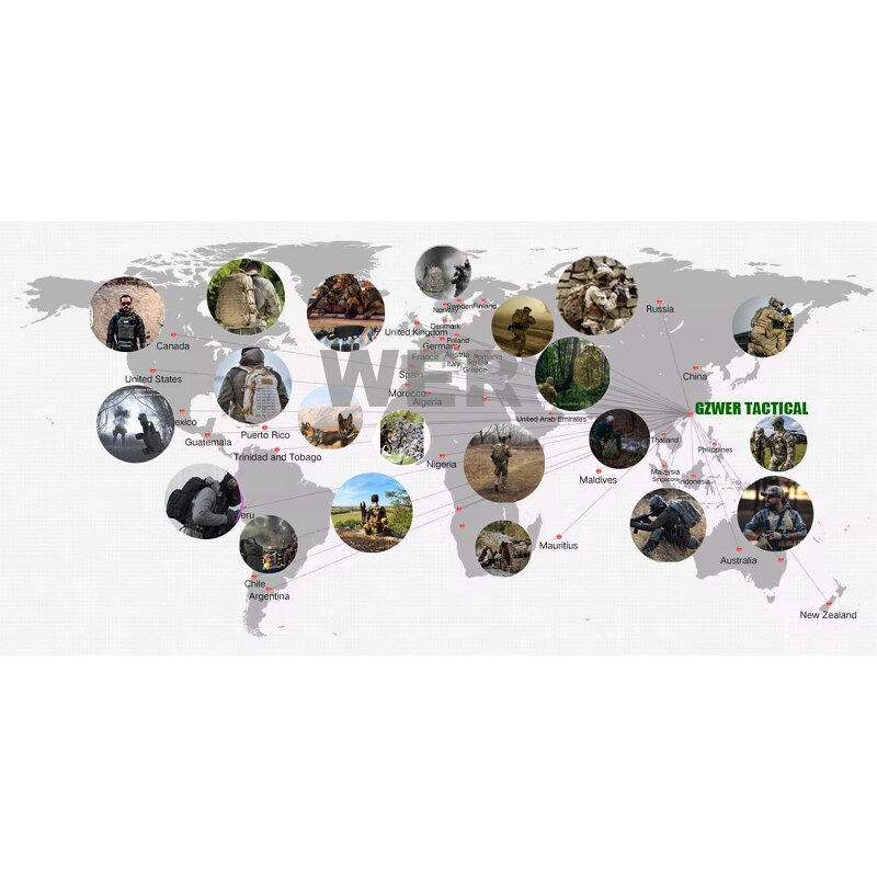 Tactical Combat Vest Supplier - 1000D Molle Quick Release Protective Security