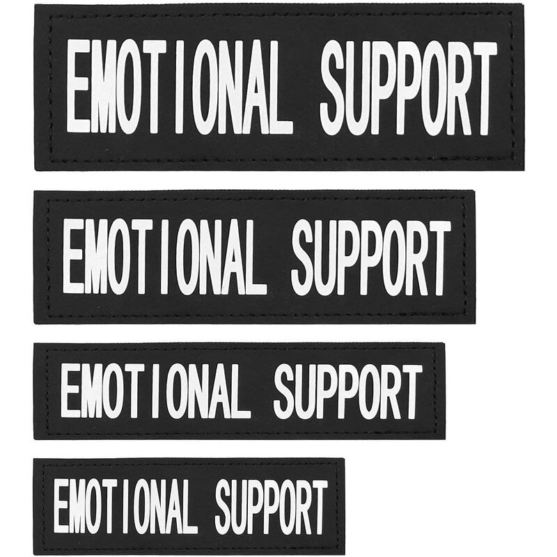 Emotional Support Dog Patch Manufacturer - Custom Removable Reflective Vest Patch