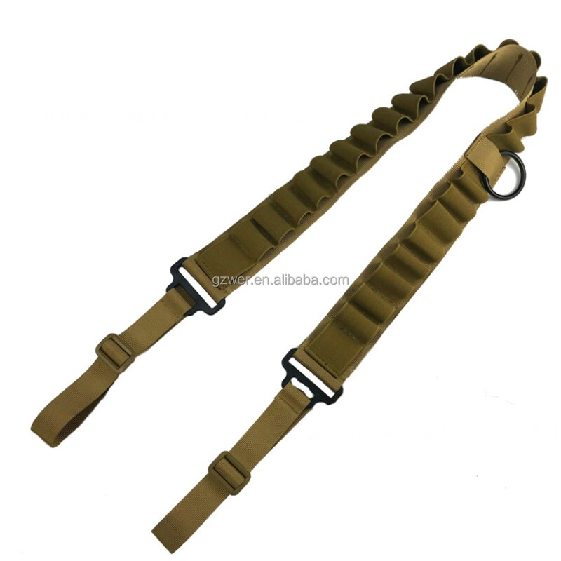 Gun Shell Sling Factory - 2 Point Tactical Sling with 15 Shell Ammo Holder