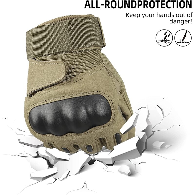 Touchscreen Tactical Gloves Supplier - Army Green Winter Full Finger Fleece Gloves