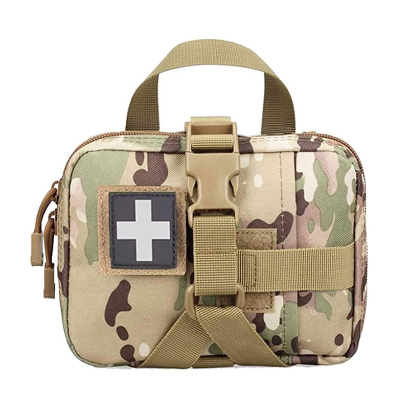 Tactical First Aid Pouch Supplier - Waterproof Camo Medical Molle IFAK Bag