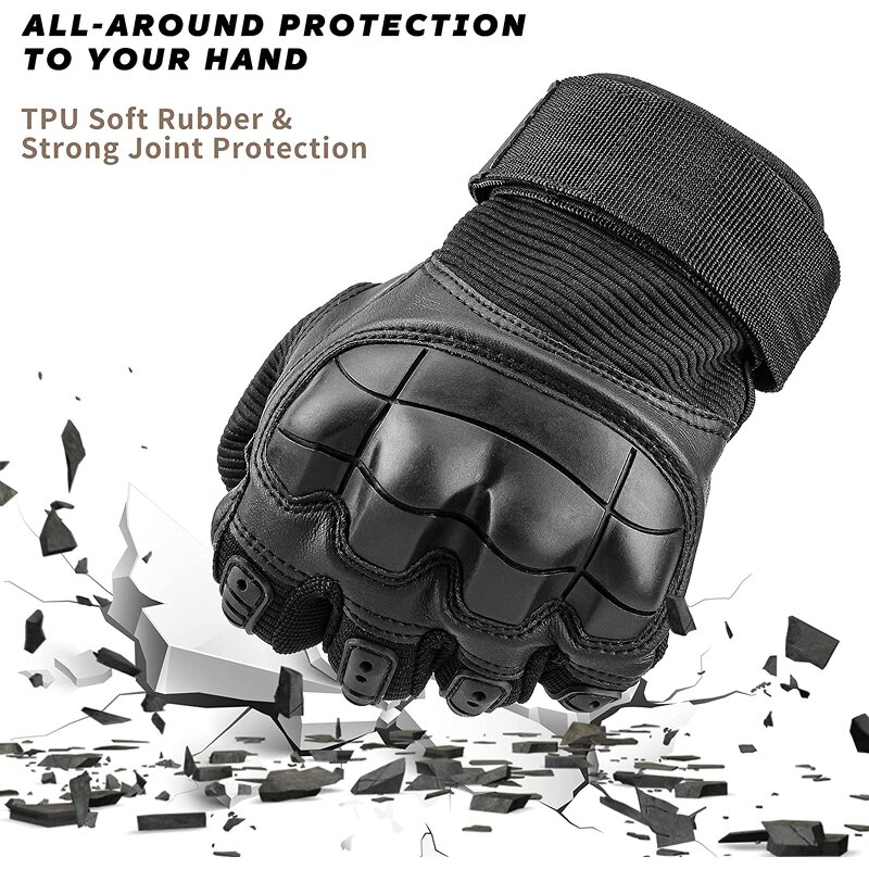 Training Tactical Gloves Supplier - Hot Sale Shooting Hard Knuckle Gloves