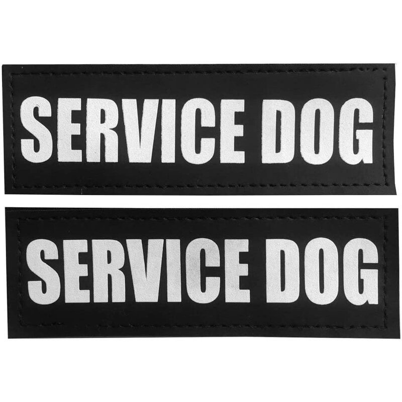 Emotional Support Dog Patch Manufacturer - Custom Removable Reflective Vest Patch