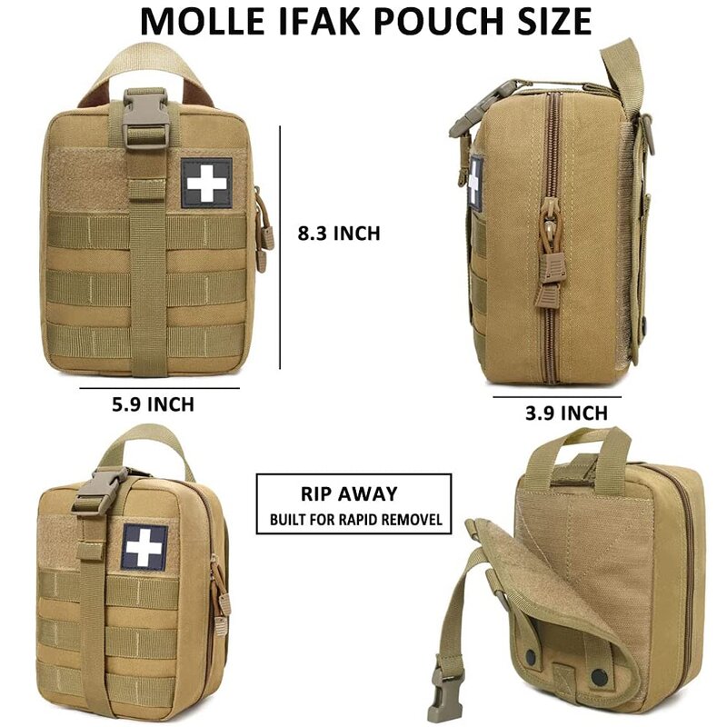 First Aid Waist Belt Factory - Camouflage Tactical Durable Waterproof Medical Pouch